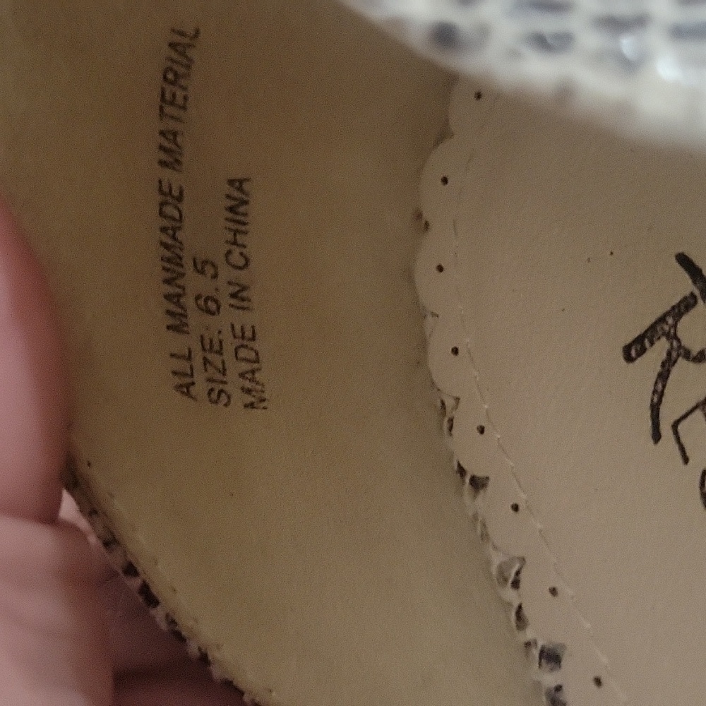 Restricted Snakeskin Pattern Flats - image 3